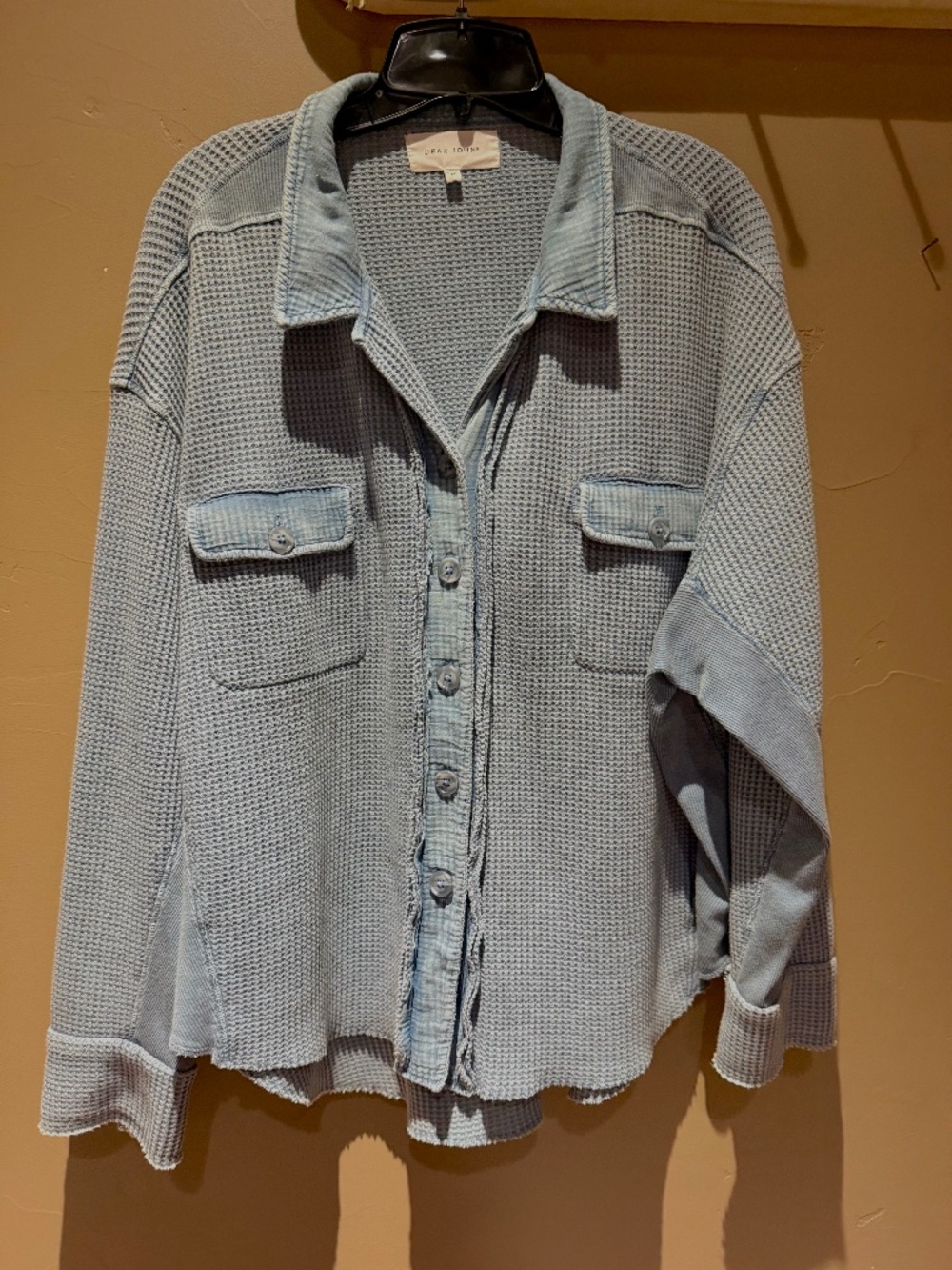 Dear John powder blue button-down